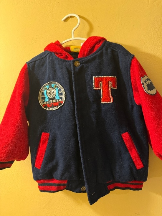 Thomas & Friends Other - Thomas & Friends Bright Red Fleece Hoodie